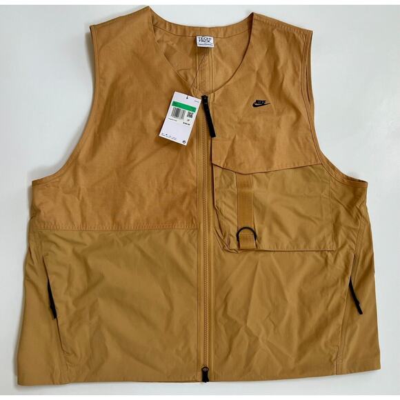 Nike Sportswear Tech Pack Unlined Gilet Vest DM5534-737 Mens Size XL NWT - Picture 1 of 12